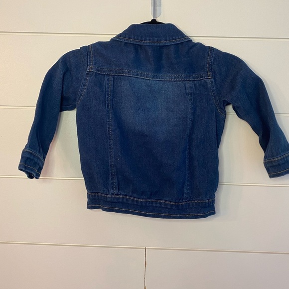 Cat & Jack snap up denim jacket size 12 months - Picture 2 of 5